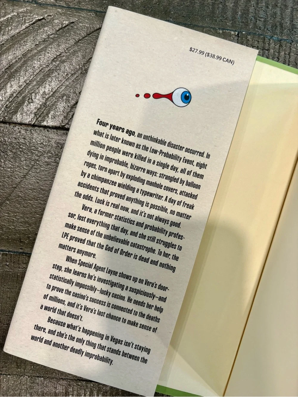 Lucky Day by Chuck Tingle First Edition Hardcover Book